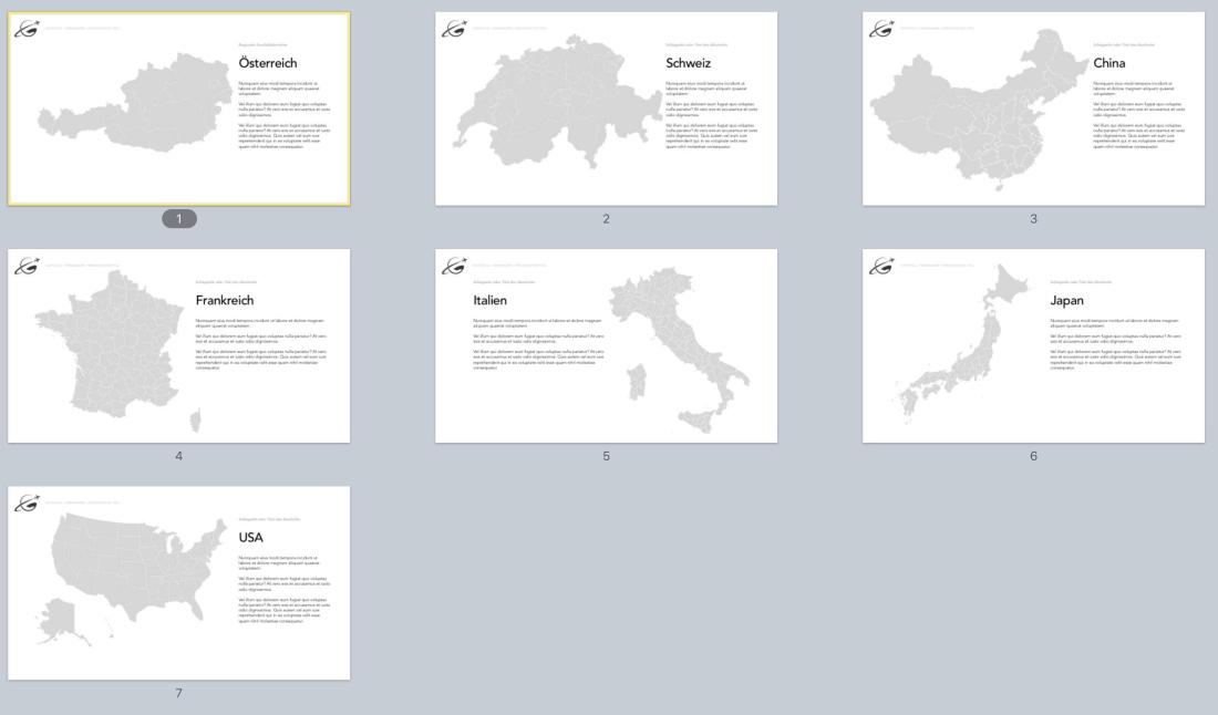 Keynote Vorlage Landkarten 2